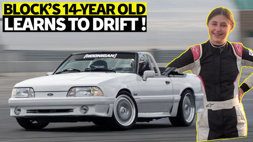 Ken Block's 14y/o Daughter Gets Drift Lessons from Formula Drift Champ -Vaughn Gittin Jr.