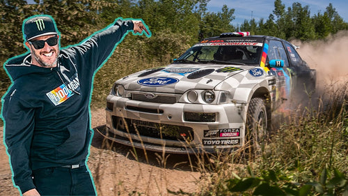 Ken Block Podiums w/ A Broken Toe! First Rally In Covid-19 Era