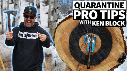 Ken Block's PRO TIPS for Quarantine Entertainment + Slo-Mo Monster Can Destruction!